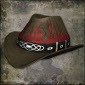Flame Cowboy Hat
