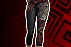 Yakuza Dragon Capri Female