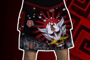 Yakuza Oni Goth Kilt Male