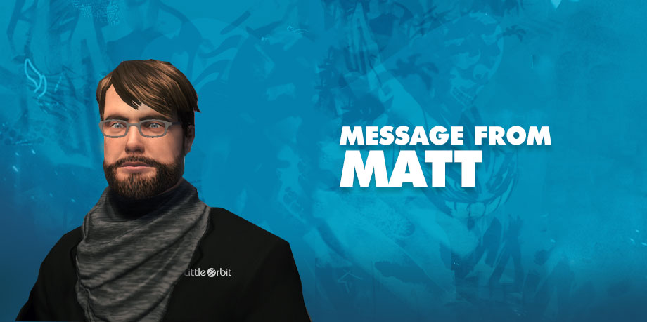 Message from Matt!