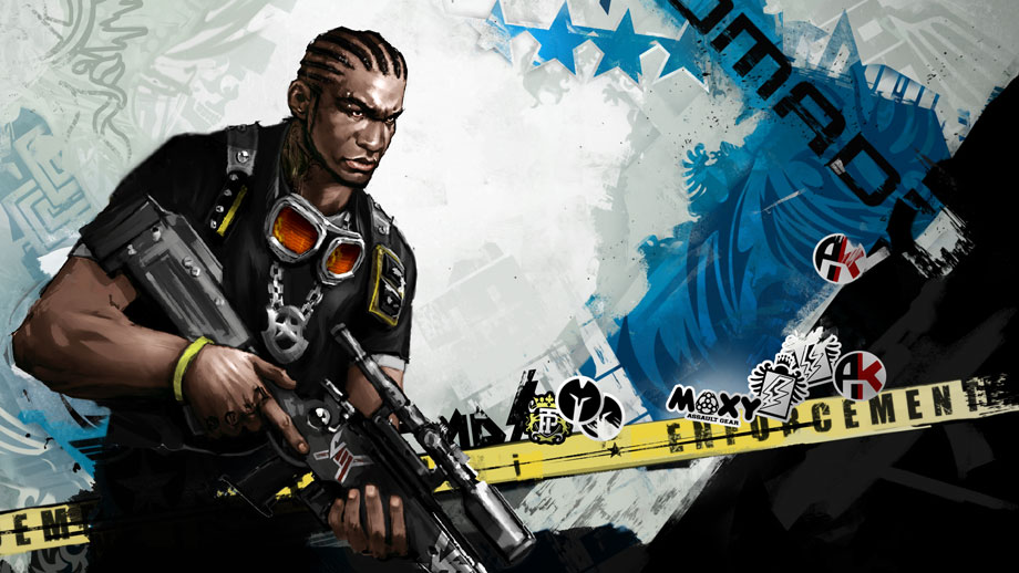 APB Slaybells Desktop Art Red