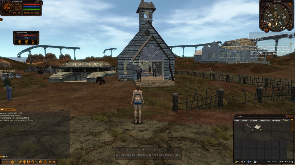Fallen Earth server testing