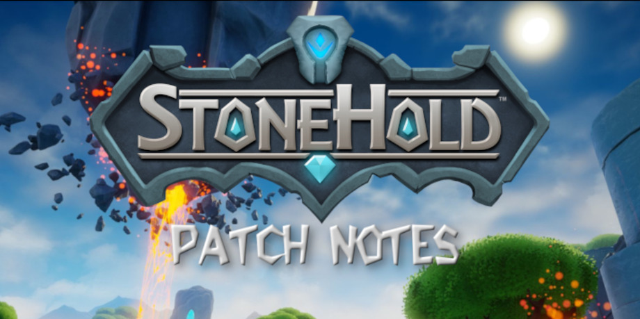 StoneHold Beta - Release Notes